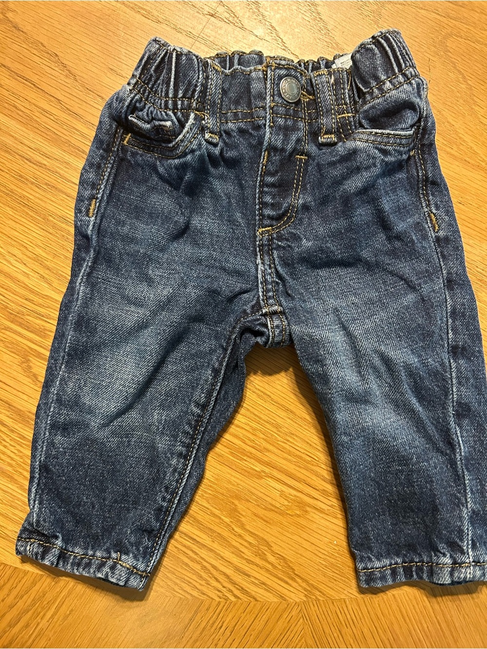 Old Navy Dark Blue Toddler Jeans with Elastic Waist
